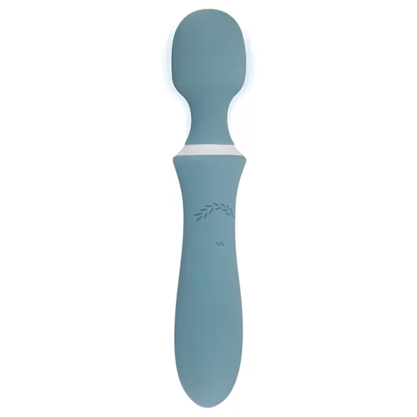 Bloom Orchid Wand - vibrador massageador recarregável - silicone turquesa