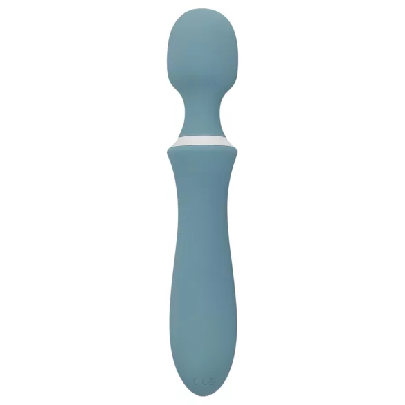 Bloom Orchid Wand - vibrador massageador recarregável - silicone turquesa