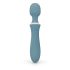 Bloom Orchid Wand - Vibrador turquesa recarregável e massageador