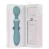 Bloom Orchid Wand - vibrador massageador recarregável - silicone turquesa