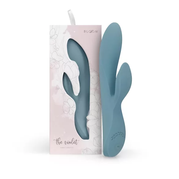 Bloom Violet Rabbit - vibrador ponto G com estimulador clitóris