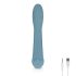 Bloom Rose - Vibrador G-spot recarregável de silicone (turquesa)