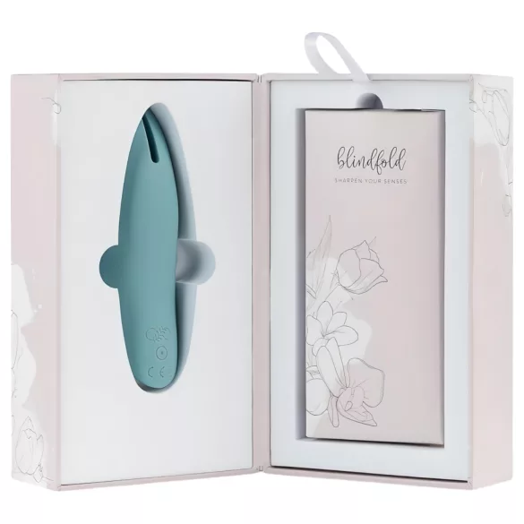 Bloom Tulip - vibrador clitóris recarregável - silicone - turquesa