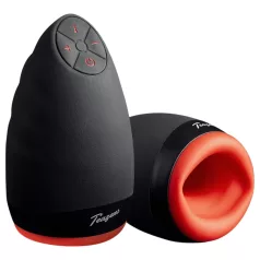   Teazers - masturbador boca artificial com função de aquecimento (vermelho)