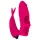 Easytoys Finger - vibrador de dedo 2 em 1 - silicone rosa