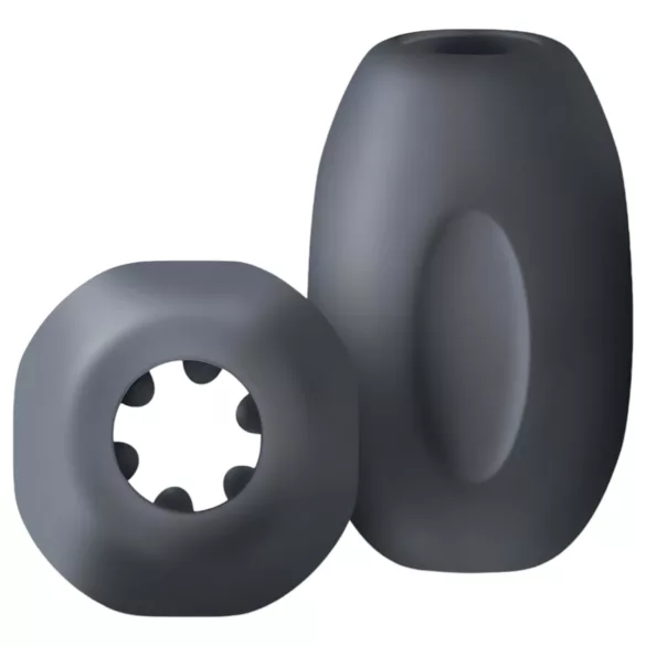 Boners - masturbador masculino portátil - textura interna - cinza