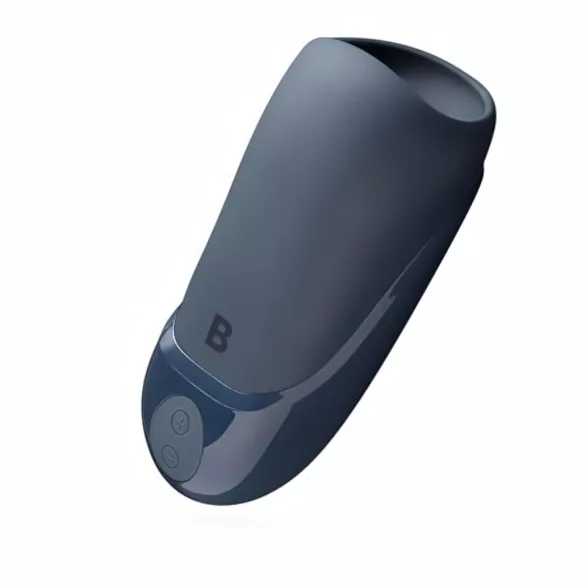 Boners - masturbador vibratório recarregável - silicone cinza