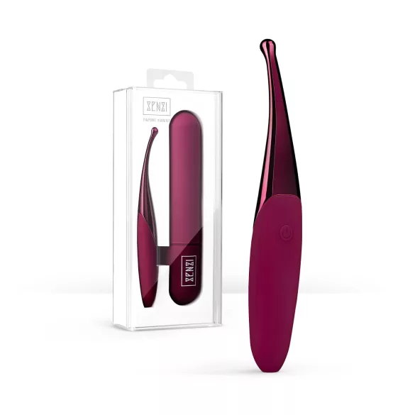 Senzi - vibrador clitóris recarregável à prova d'água - vermelho