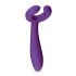 Easytoys Couple - vibrador para casais, recarregável e à prova d'água (lilás)