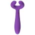 Easytoys - vibrador casal recarregável à prova d’água - lilás