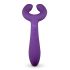 Easytoys Couple - vibrador para casais, recarregável e à prova d'água (lilás)