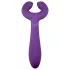 Easytoys - vibrador casal recarregável à prova d’água - lilás
