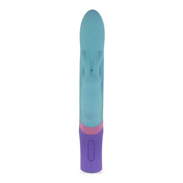 PMV20 Meta Rabbit - vibrador rabbit rotativo com estimulador clitóris - menta