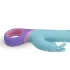 PMV20 Meta Rabbit - vibrador rabbit rotativo com estimulador clitóris - menta