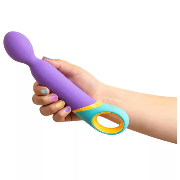 PMV20 - Vibrador varinha recarregável - massageador clitoriano - silicone lilás