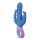 Vibrador Giratório Triplo PMV20 Vice Double (Azul)