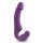 Easytoys - Vibrador com Cinta Recarregável sem Suporte (Roxo)