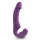 Easytoys - vibrador strapless recarregável sem cinta - silicone roxo
