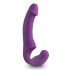 Easytoys - Vibrador com Cinta Recarregável sem Suporte (Roxo)