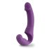 Easytoys - Vibrador com Cinta Recarregável sem Suporte (Roxo)