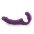 Easytoys - Vibrador com Cinta Recarregável sem Suporte (Roxo)