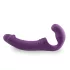 Easytoys - vibrador strapless recarregável sem cinta - silicone roxo