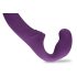 Easytoys - Vibrador com Cinta Recarregável sem Suporte (Roxo)