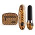 Panthra Asha - Vibrador Batom, estilo Leopardo-Pretinho