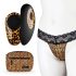 Panthra Tania - Calcinha Vibratória (Leopardo-Preto)