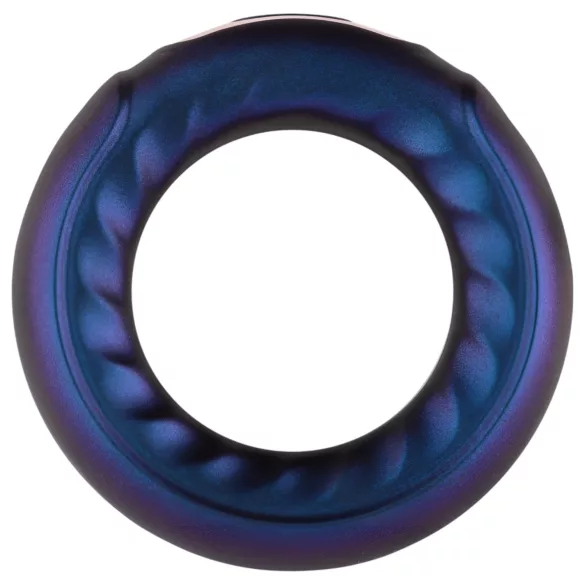 Hueman Saturn - anel peniano vibratório recarregável à prova d'água - roxo