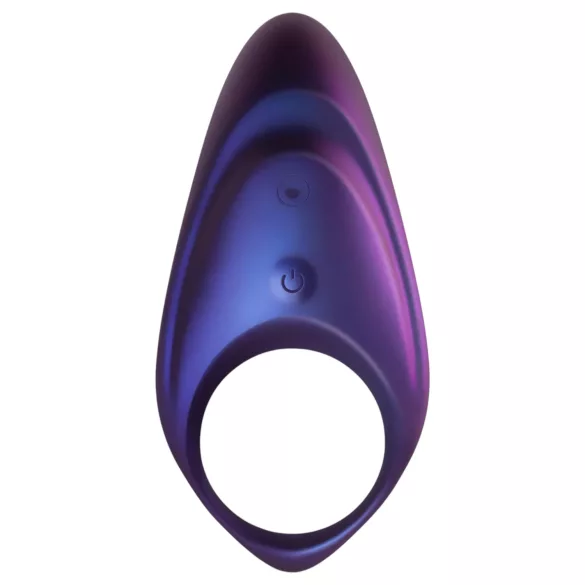 Hueman Neptune - anel peniano vibratório à prova d'água - roxo