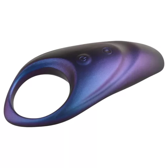 Hueman Neptune - anel peniano vibratório à prova d'água - roxo