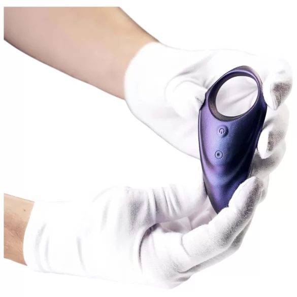 Hueman Neptune - anel peniano vibratório à prova d'água - roxo