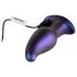 Hueman Asteroid - vibrador anal com contas giratórias - silicone roxo
