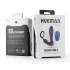 Hueman Black Hole - vibrador anal com controle remoto e anel peniano - roxo