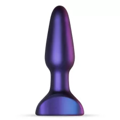   Hueman Space Force - plug anal vibratório com função de impulso - silicone roxo