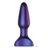 Hueman Space Force - plug anal vibratório com função de impulso - silicone roxo