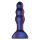 Invasor Espacial Hueman - Vibrador Anal Roxo Recarregável e À Prova D'Água