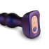 Invasor Espacial Hueman - Vibrador Anal Roxo Recarregável e À Prova D'Água