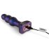 Invasor Espacial Hueman - Vibrador Anal Roxo Recarregável e À Prova D'Água