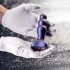 Invasor Espacial Hueman - Vibrador Anal Roxo Recarregável e À Prova D'Água