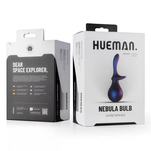Hueman Nebula - ducha íntima - silicone lilás