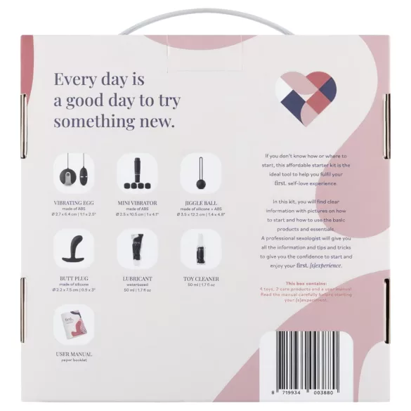 First - Kit vibrador iniciante - 6 peças