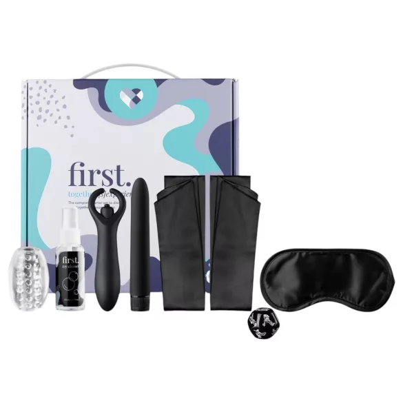 First. Together - kit de sexo iniciante - 7 peças