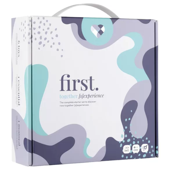 First. Together - kit de sexo iniciante - 7 peças