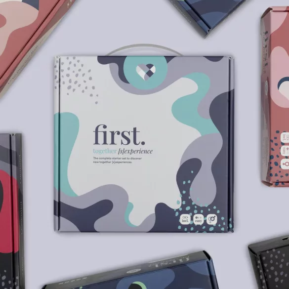 First. Together - kit de sexo iniciante - 7 peças