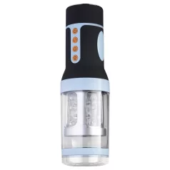   CRUIZR CM04 - masturbador masculino automático rotativo - preto/azul