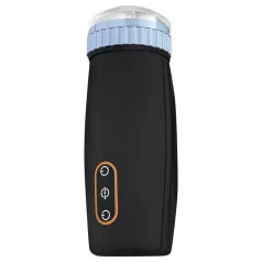   CRUIZR CM05 - masturbador masculino automático, impulsão e sucção - preto/azul