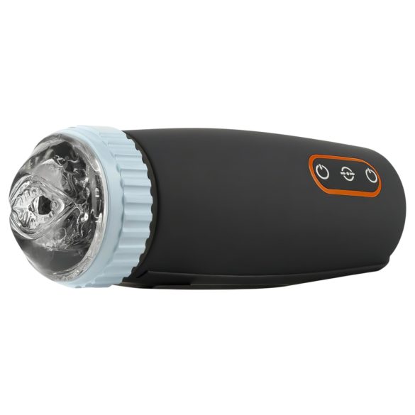 CRUIZR CM05 - masturbador com sucção e vibração (preto-azul)