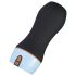 CRUIZR CM06 - Masturbador vibrante a pilha, gemedor (preto-azul)